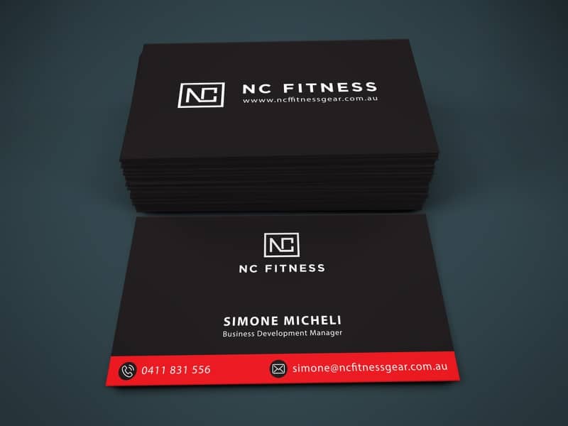 NC Fitness Business Card