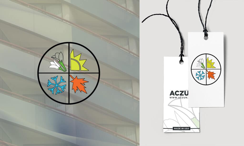 ACZUN Hang Tag Presentation 3 clothing tags