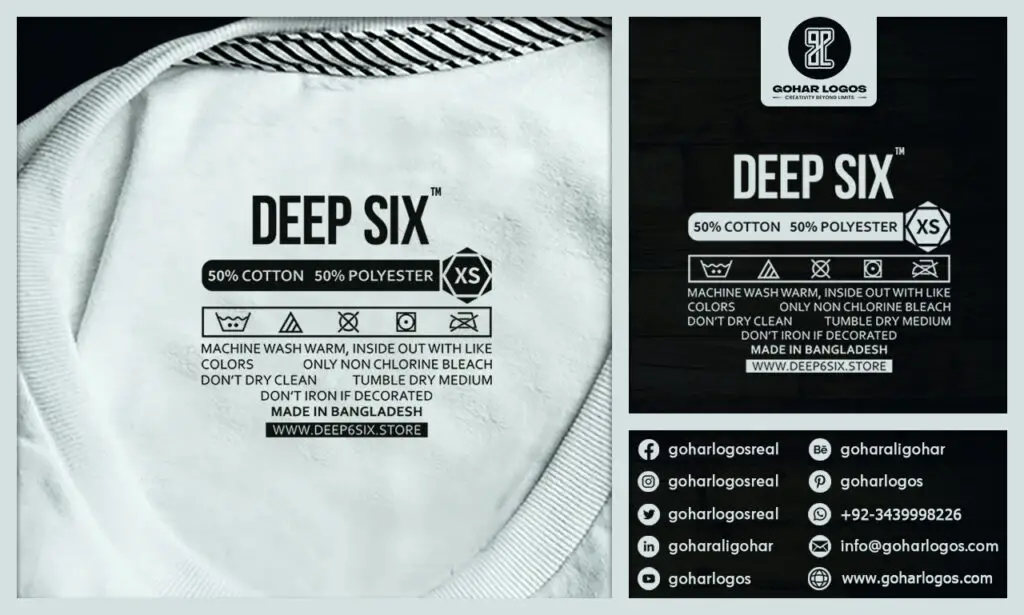 Deep Six Tag Design Presentation
