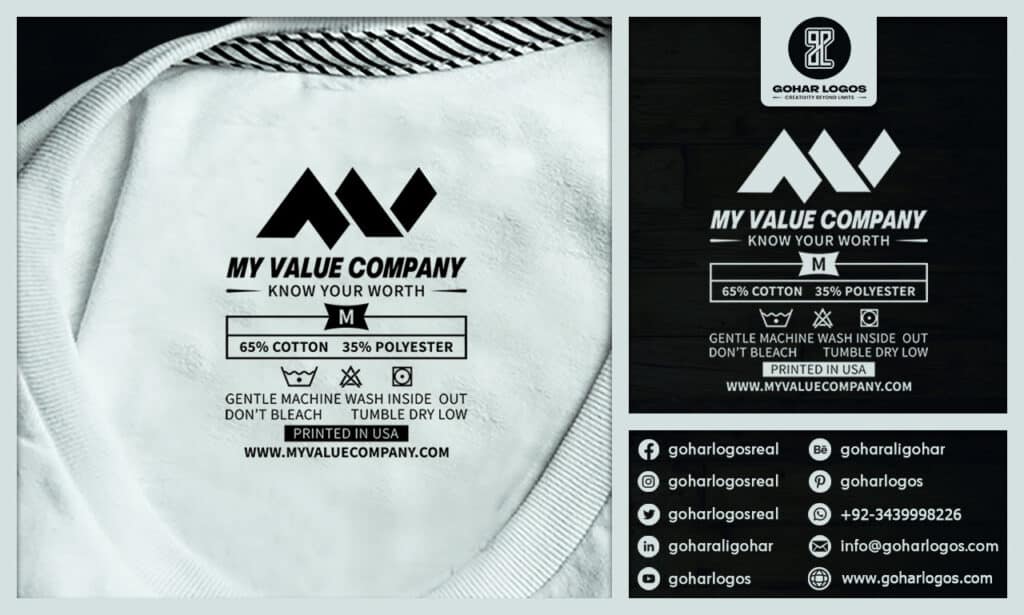 My Value Company Tag Design Presentation