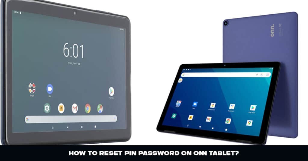 How to reset onn tablet 3