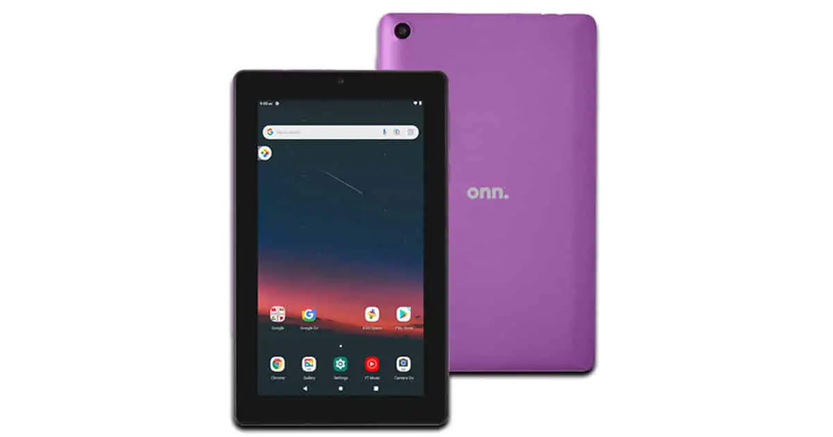 How to reset onn tablet
